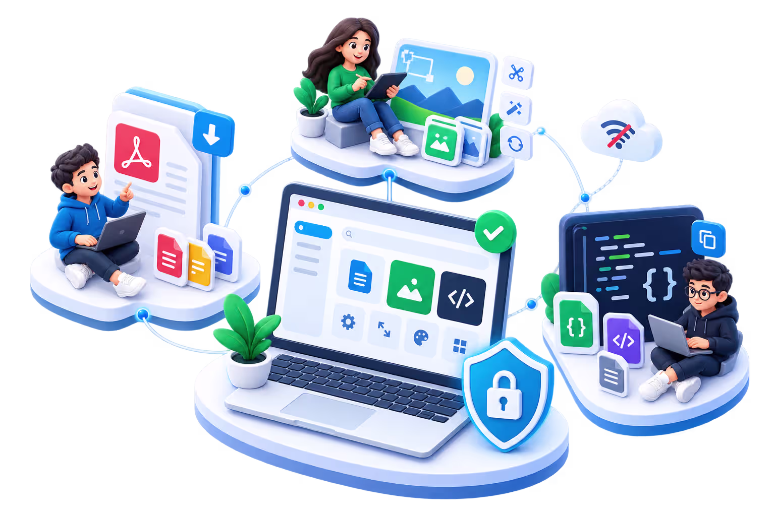 Isometric Toolkit Dashboard Network